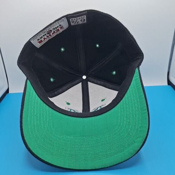 Marshall Thundering Herd Fitted 6 7/8 Hat Cap Black - Picture 6 of 7